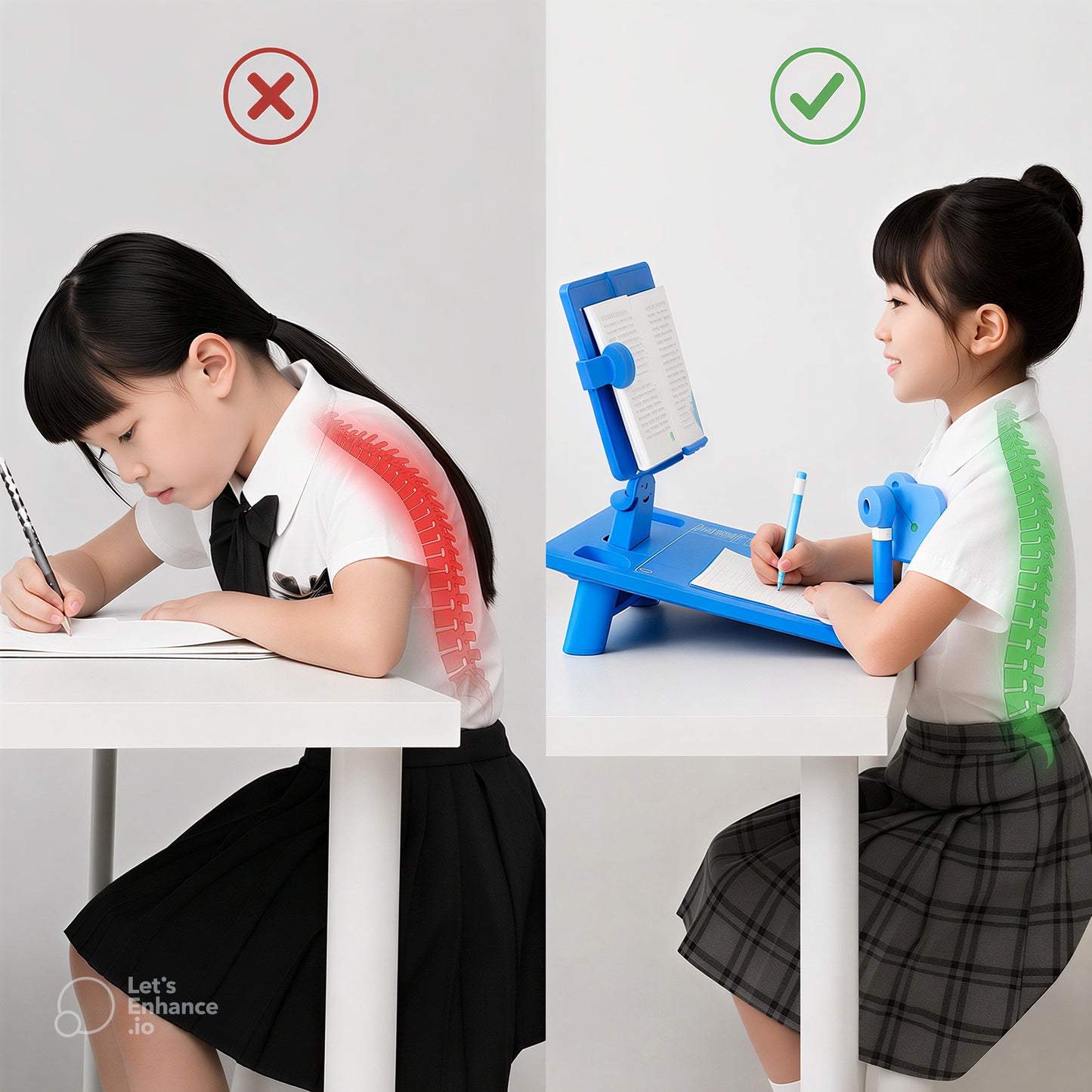 Ergonomic Study Stand for Kids | Fix Posture, Boost Focus